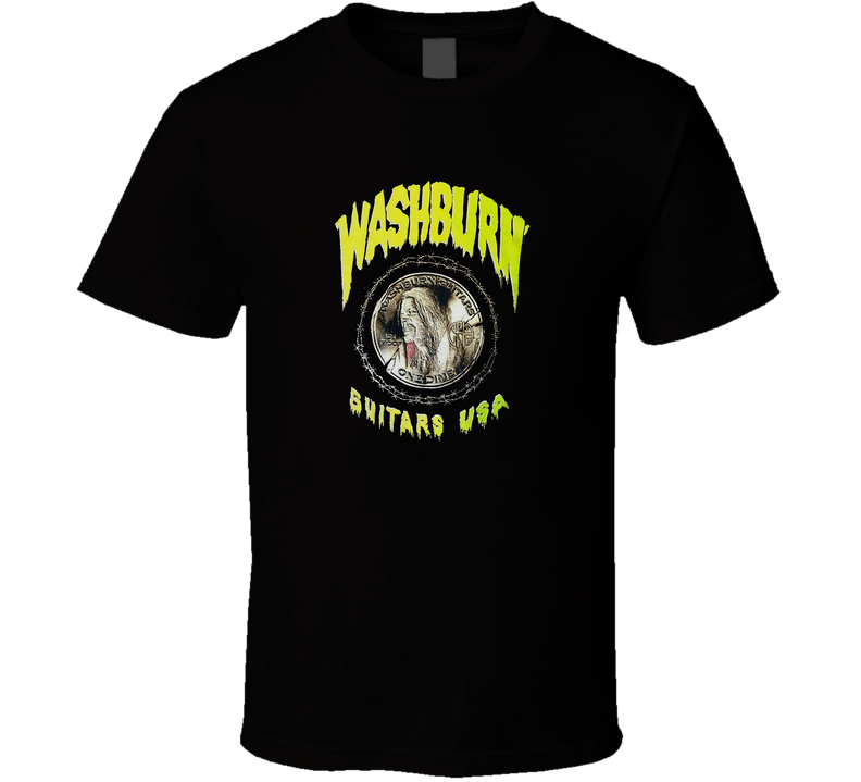 Washburn Dimebag Darrell Dime Black Unisex T Shirt