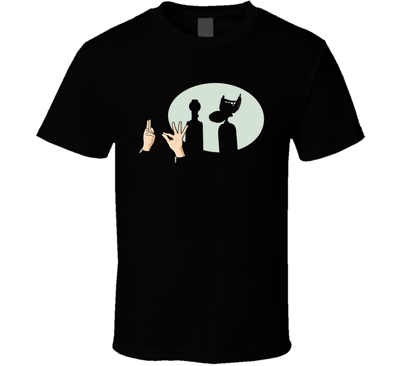Mystery Science Theater 3000 Silhouette Netflix Original Fan Black Unisex T Shirt