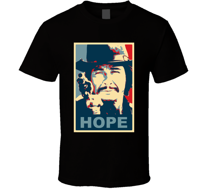 Charles Bronson Hope Black Unisex T Shirt