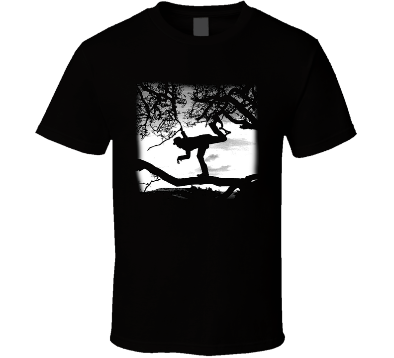 Tom Waits In A Tree Blues Music Black Unisex T Shirt