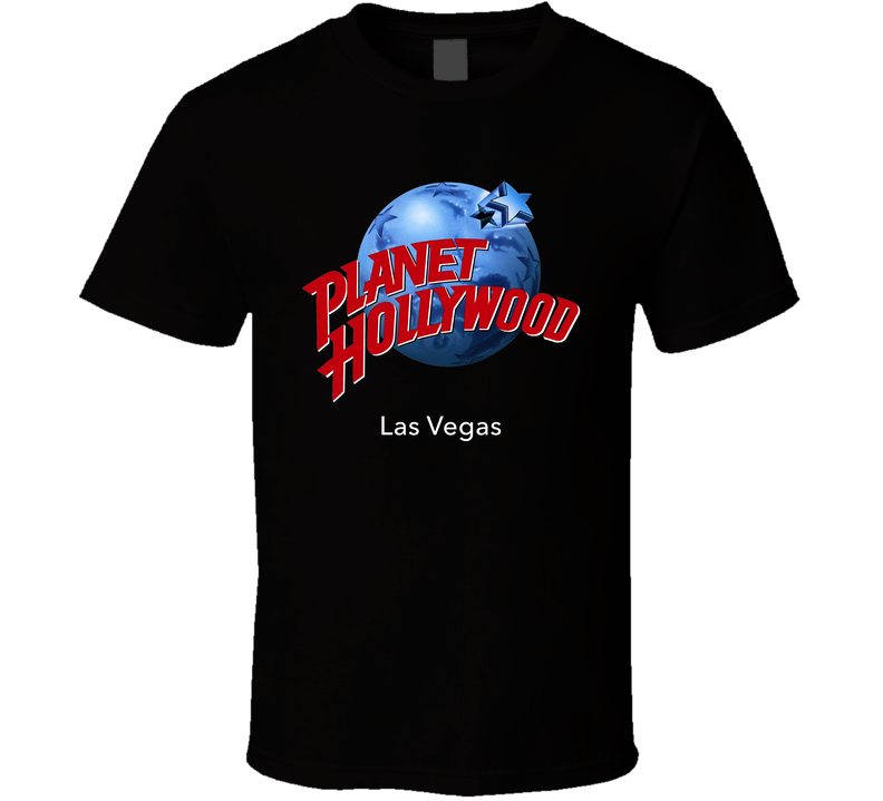 Planet Hollywood Las Vegas Famous Celebrity Restaurant City Black Unisex T Shirt Planet Hollywood Las Vegas Famous Celebrity Restaurant City Black Unisex T Shirt