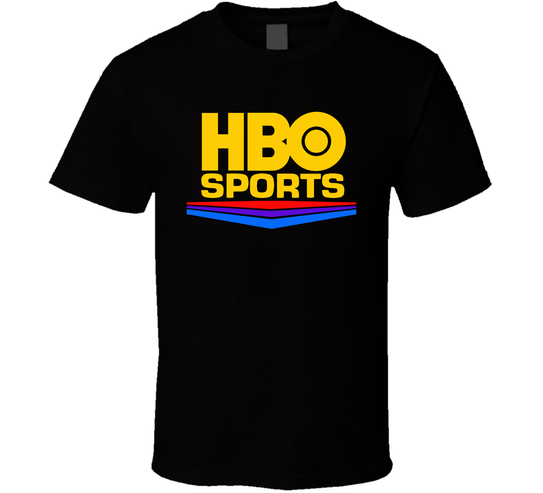 Hbo Sports Logo Tv Network Fan Black Unisex T Shirt