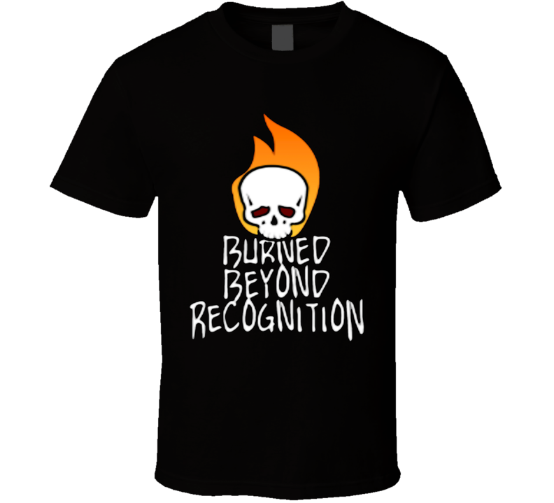 Burned Beyond Recognition Married With Children Rockfictional Musican Band Character Fan Black Unisex T Shirt