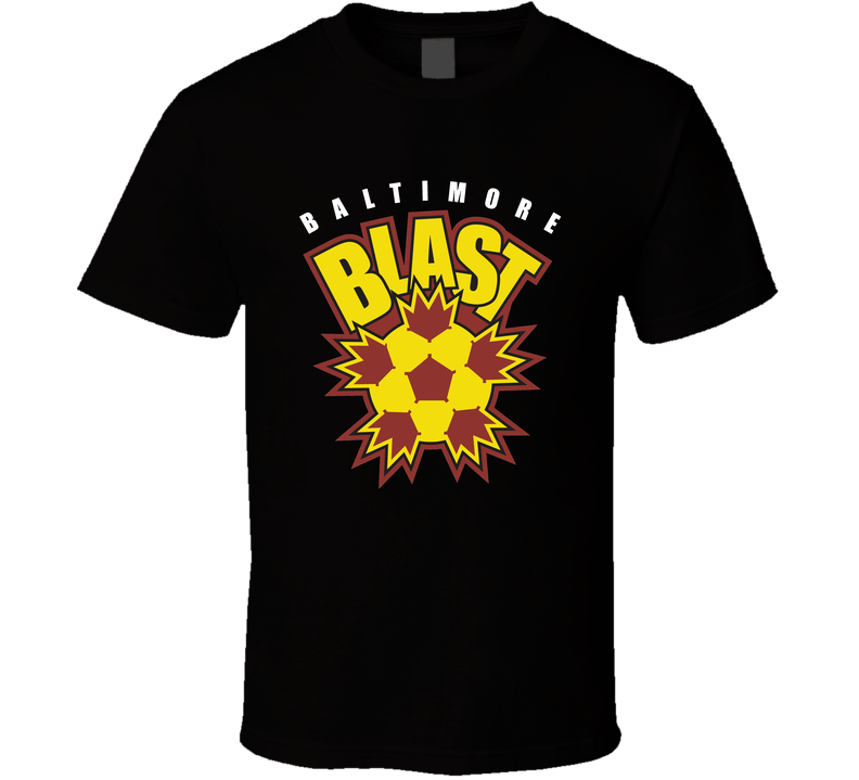 Baltimore Blast Soccer Black Unisex T Shirt Baltimore Blast Soccer Black Unisex T Shirt