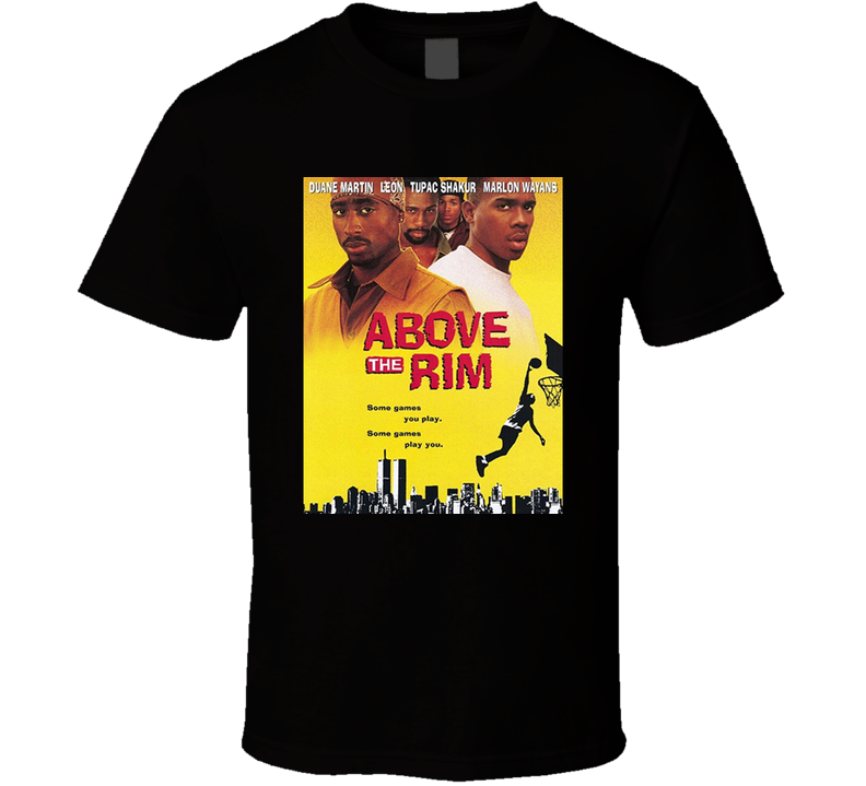 Above The Rim Movie Hip Hop Black Unisex T Shirt Above The Rim Movie Hip Hop Black Unisex T Shirt