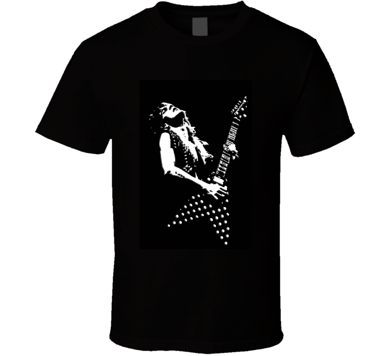Randy Rhoads rock concert (2).jpg Black Unisex T Shirt Randy Rhoads rock concert (2).jpg Black Unisex T Shirt
