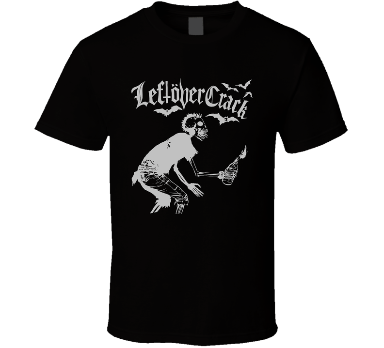 Leftover Crack Punk Rock Black Unisex T Shirt