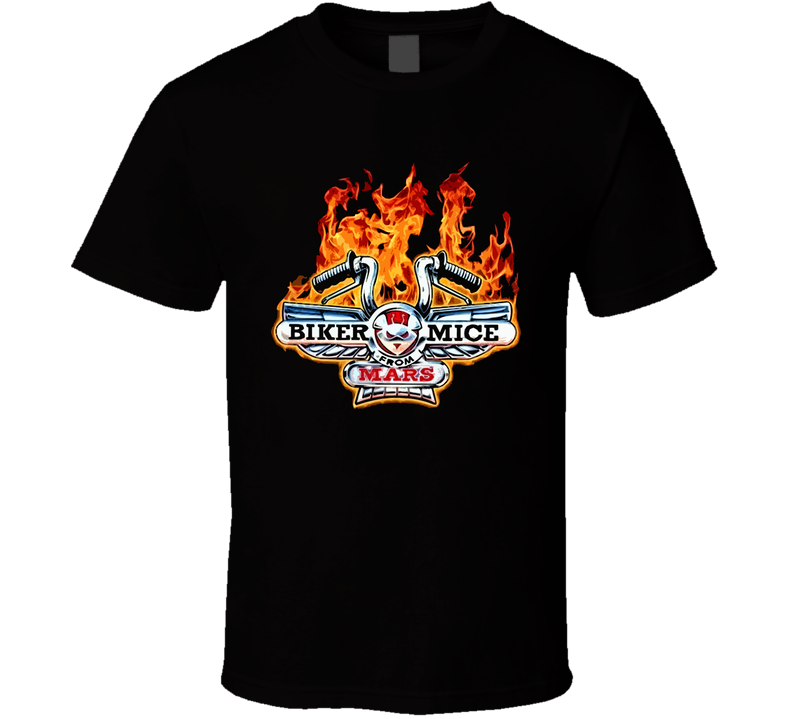 Biker Mice From Mars Tv Show Cartoon Black Unisex T Shirt