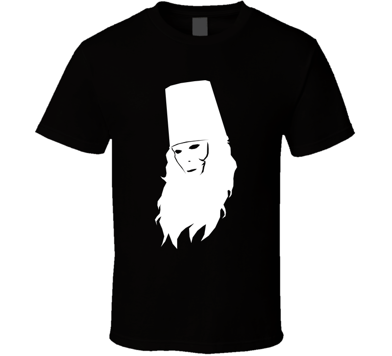 Buckethead Rock Roll Music Kfc Bucket Black Unisex T Shirt