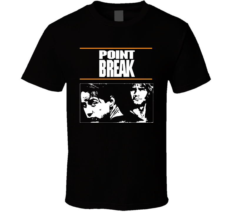Point Break Movie Keanu Reeves Black Unisex T Shirt