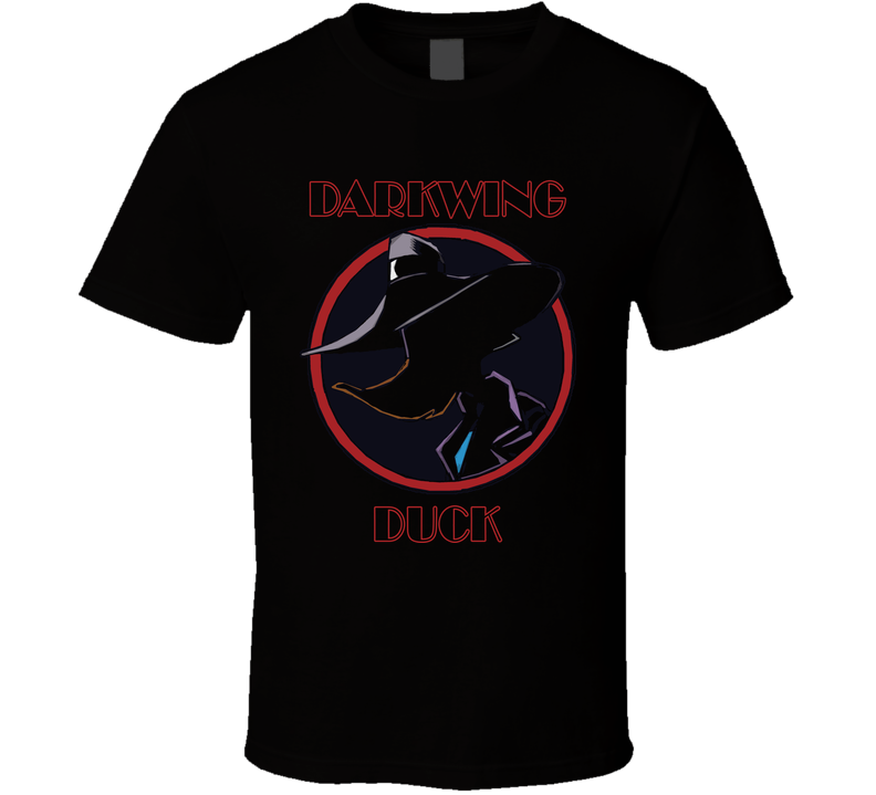 Darkwing Duck Cartoon Hero Black Unisex T Shirt Darkwing Duck Cartoon Hero Black Unisex T Shirt