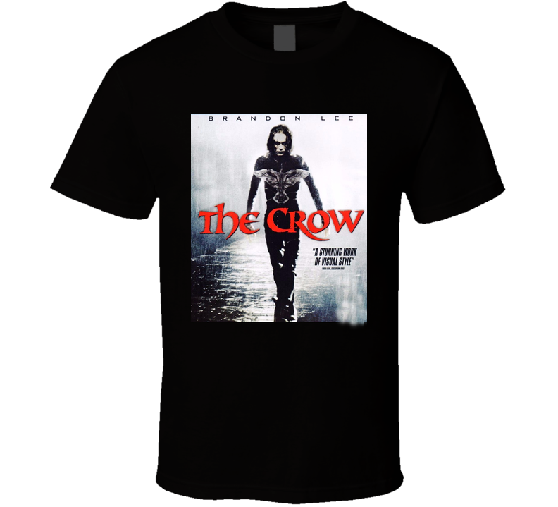 The Crow 90s Retro Movie Fan  Fan Black Unisex T Shirt