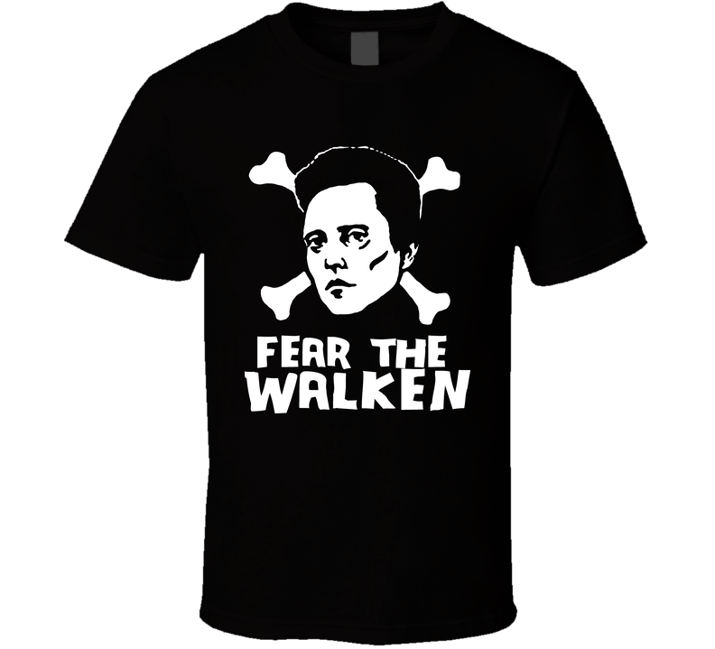 Christopher Walken Fear The Walken Black Unisex T Shirt Christopher Walken Fear The Walken Black Unisex T Shirt