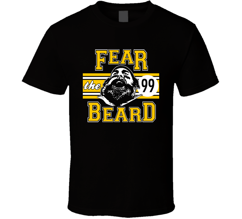 Brett Keisel Fear The Beard Pittsburgh Football Black Unisex T Shirt Brett Keisel Fear The Beard Pittsburgh Football Black Unisex T Shirt