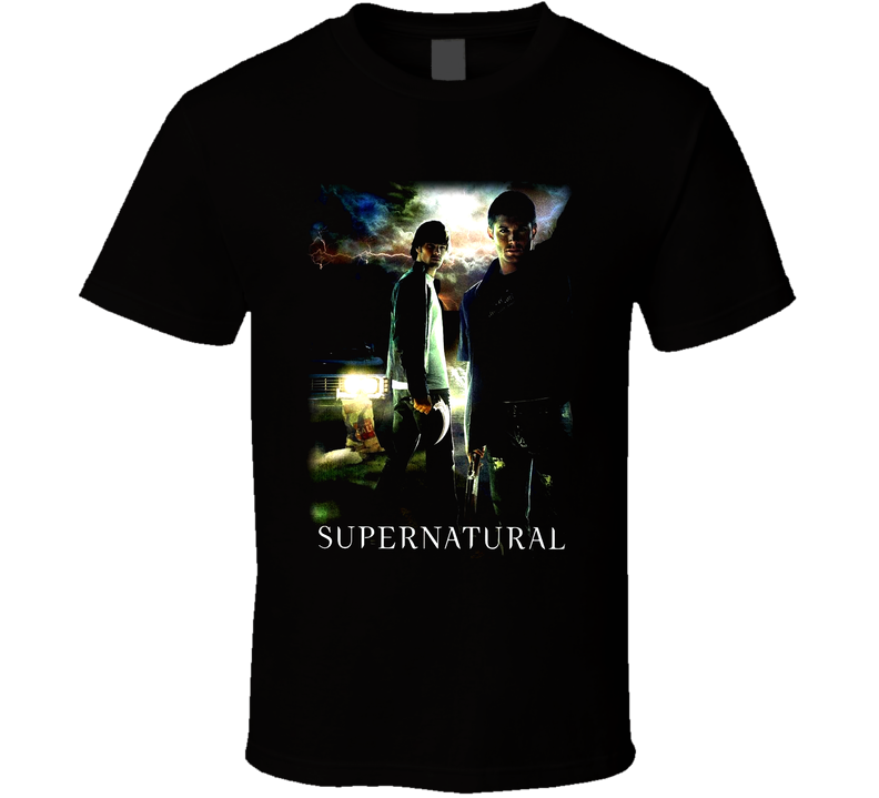 Supernatural Tv Show Black Unisex T Shirt Supernatural Tv Show Black Unisex T Shirt