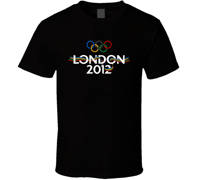 London 2012 Olympics Black Unisex T Shirt London 2012 Olympics Black Unisex T Shirt