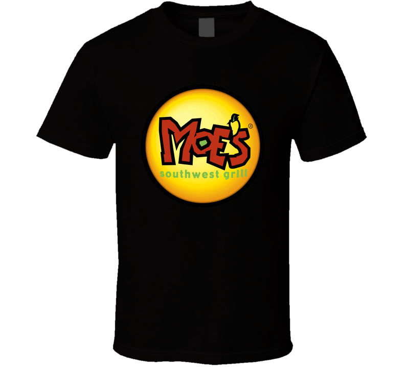 Moes Southwest Grill New York Restaurant Logo Black Unisex T Shirt Moes Southwest Grill New York Restaurant Logo Black Unisex T Shirt