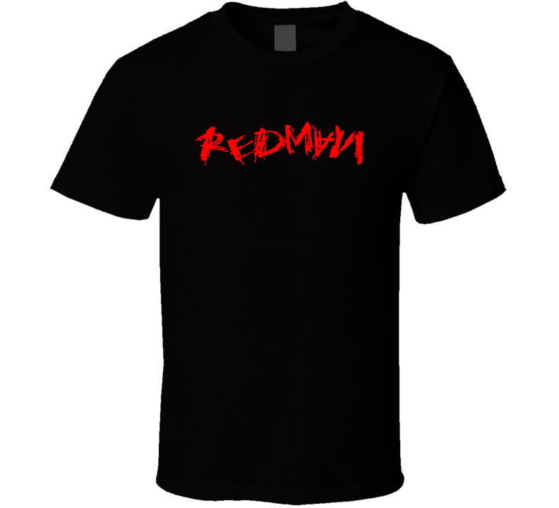 Redman Popular 90s Rapper Music Lovers Black Unisex T Shirt Redman Popular 90s Rapper Music Lovers Black Unisex T Shirt