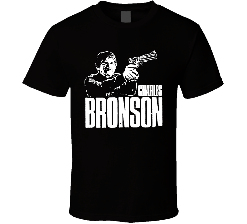 Charles Bronson Black Unisex T Shirt Charles Bronson Black Unisex T Shirt