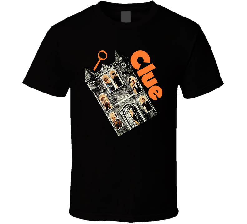 Clue Movie Black Unisex T Shirt Clue Movie Black Unisex T Shirt