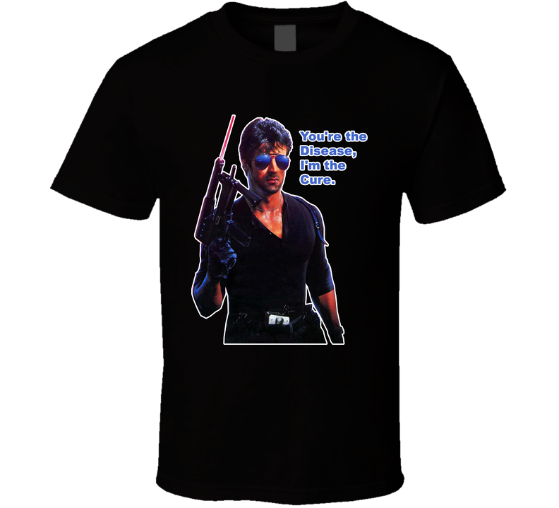 Cobra Stallone Disease Cure Black Unisex T Shirt Cobra Stallone Disease Cure Black Unisex T Shirt