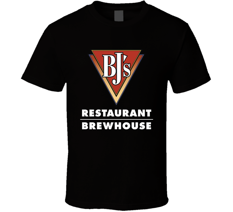 Bjs Brewhouse San Diego Restaurant Cool Black Unisex T Shirt