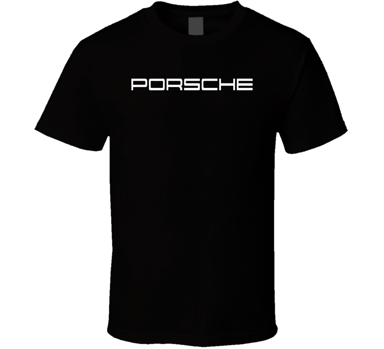 Porsche Black Unisex T Shirt Porsche Black Unisex T Shirt