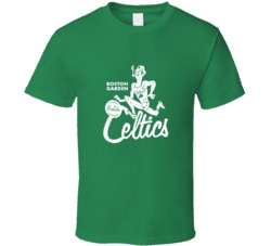 Cool Vintage Boston Basketball Team Fan  T Shirt