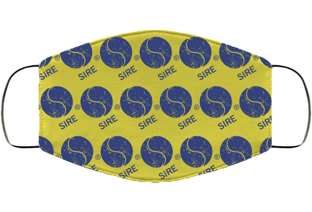 Sire Records Face Mask Sire Records Face Mask