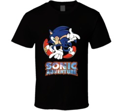 Sonic The Hedgehog Adventure Video Game Fan T Shirt 37990970
