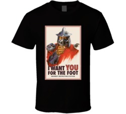 Shredder Wants You For The Foot Ninja Turtles T Shirt 38356410