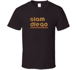 Retro Slam Diego San Diego Baseball T Shirt 38365121