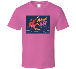 Randy Savage Macho Man Flying Wrestling Wwe T Shirt 38436636