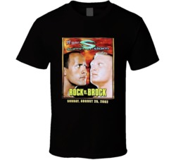 Summer Slam Rock Vs Brock Popular Wrestlers Sports Fan T Shirt 38505739