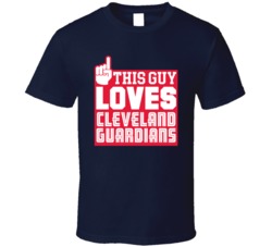This Guy Loves Cleveland Guardians Baseball T Shirt 39036916