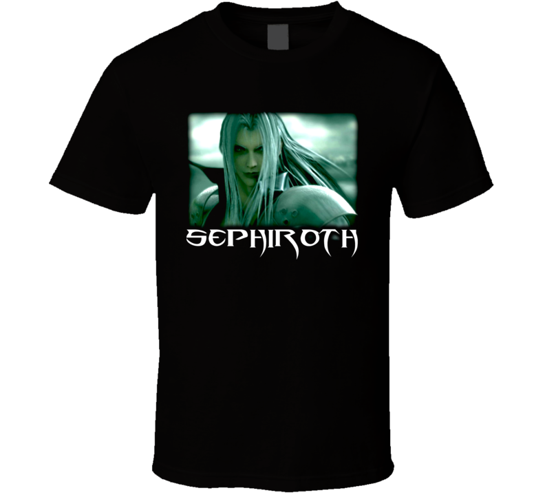 Sephiroth Final Fantasy Video Game T Shirt