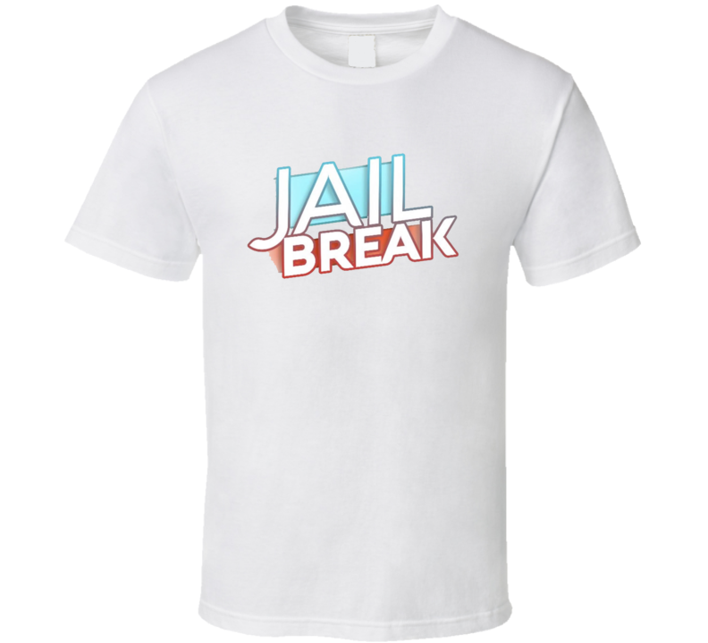 Jail Break Video Game Logo T Shirt