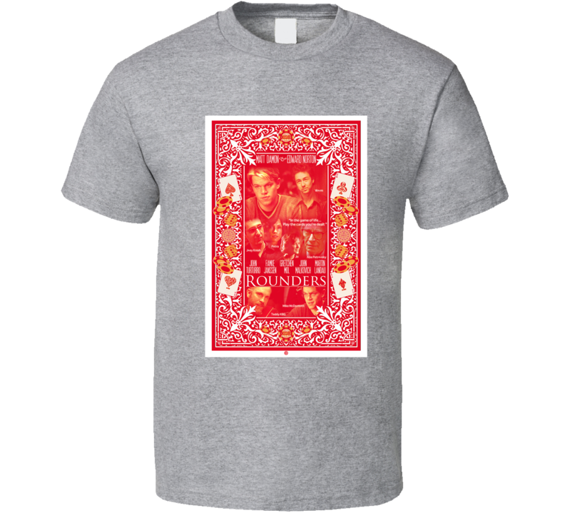 Rounders Poker Card T Shirt