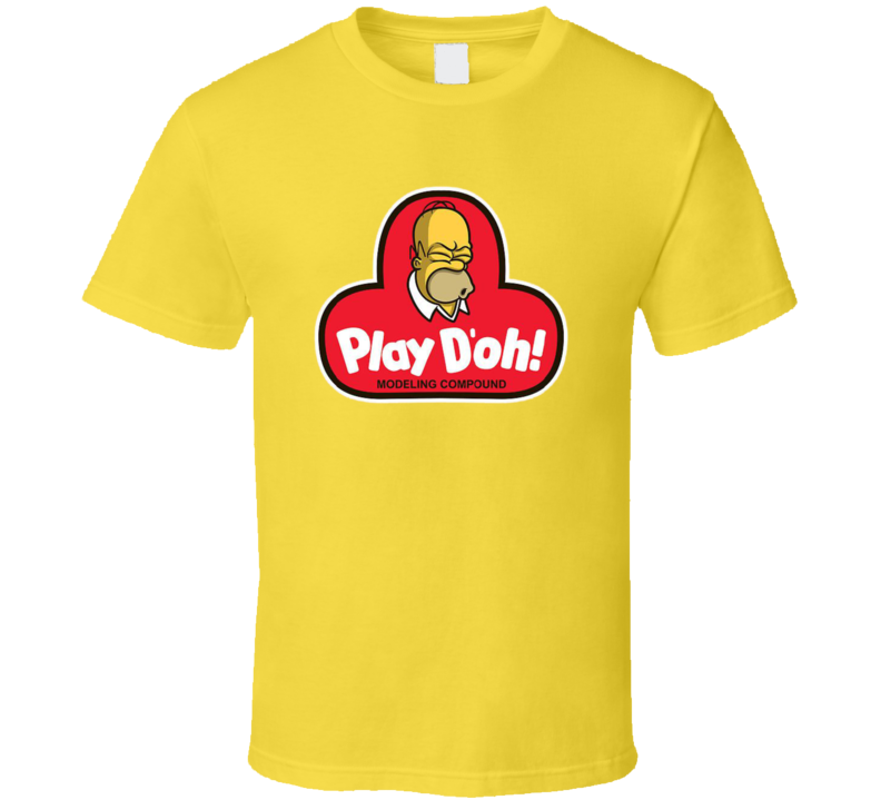 Simpsons Homer Play Doh T Shirt