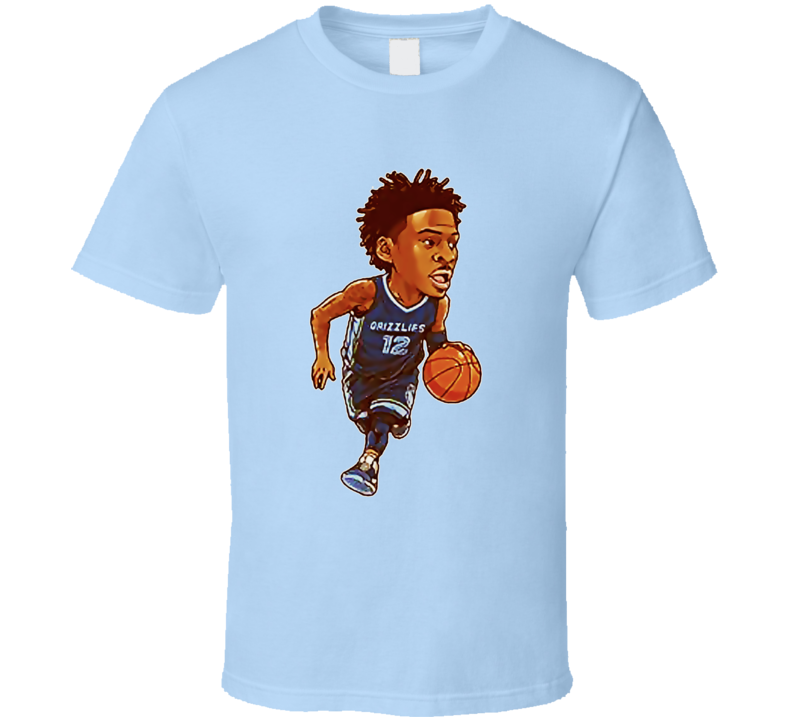 Ja Morant Memphis Caricature T Shirt