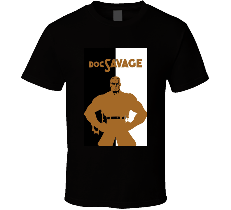 Doc Savage Superhero Comic Fan T Shirt