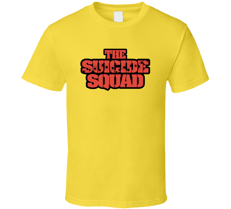 The Suicide Squad Movie Logo T Shirt