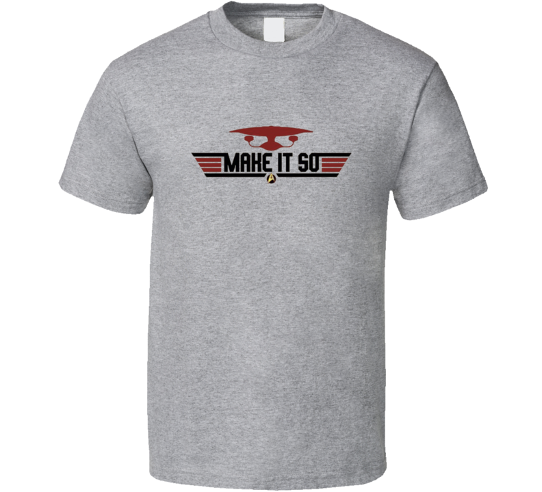 Star Trek Make It So Uss Enterprise T Shirt