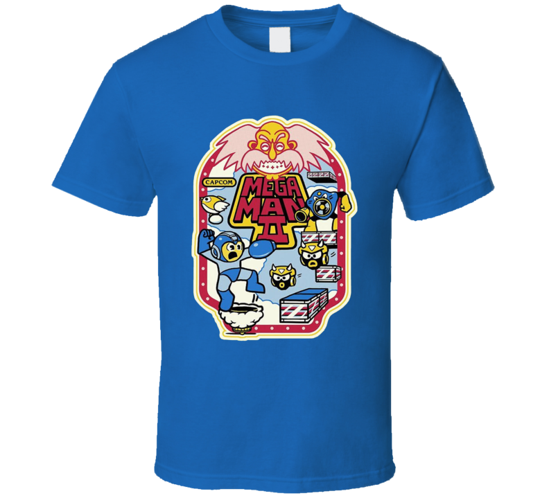 Mega Man Ii Retro 80s Video Game T Shirt