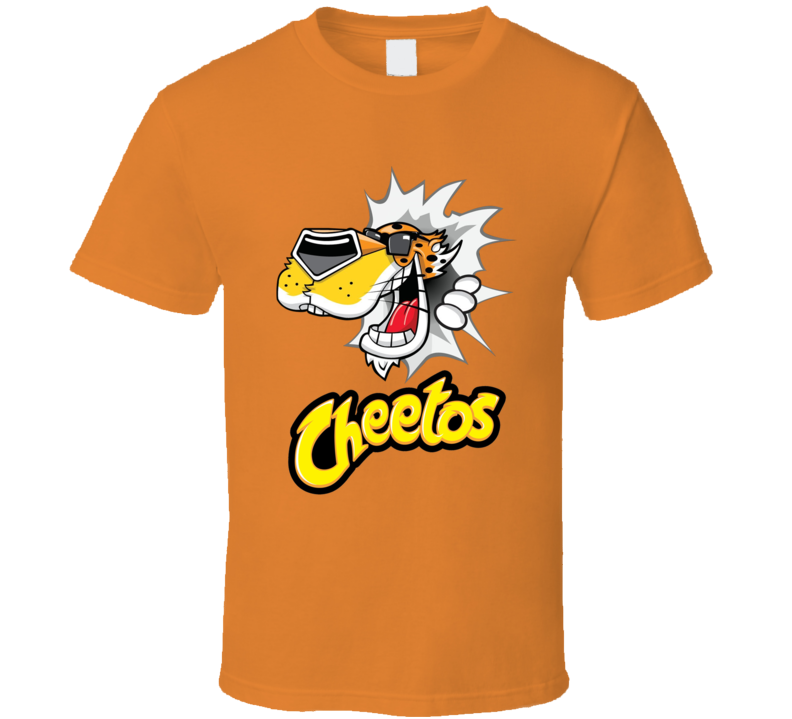 Chester Cheetah Cheetos Snack Food Mascot T Shirt