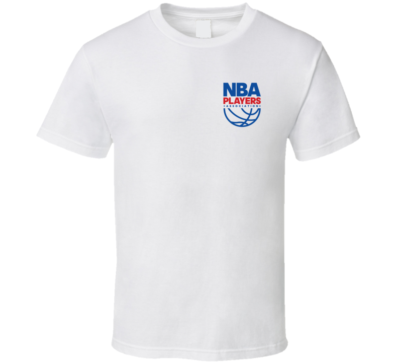 Nba Players Association Chest Crest Basketball T Shirt