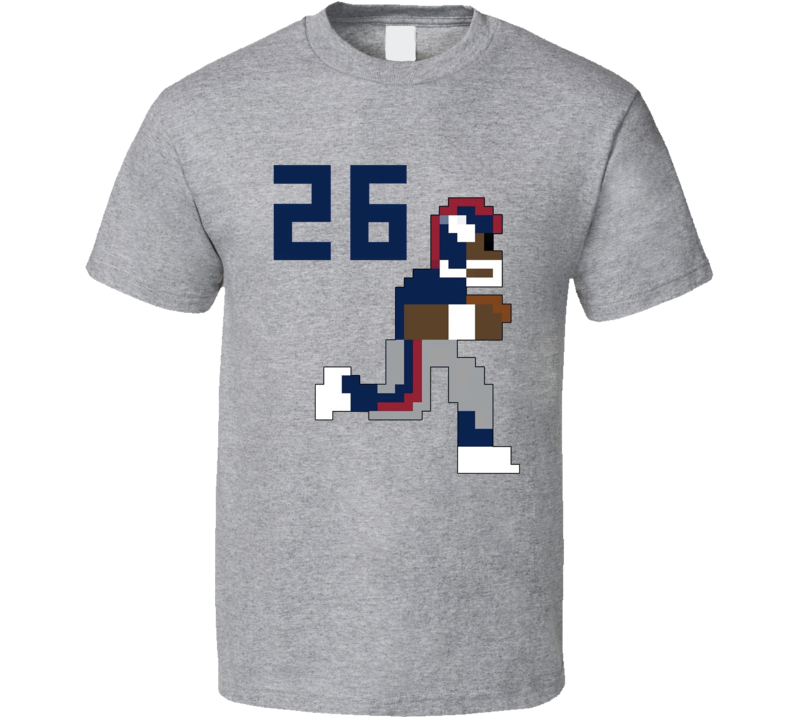 Saquon Barkley Pixel 26 Football New York T Shirt