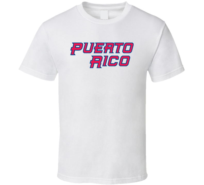 Puerto Rico World Baseball Classic Logo T Shirt