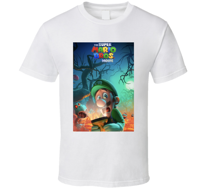 The Super Mario Bros Movie Luigi T Shirt