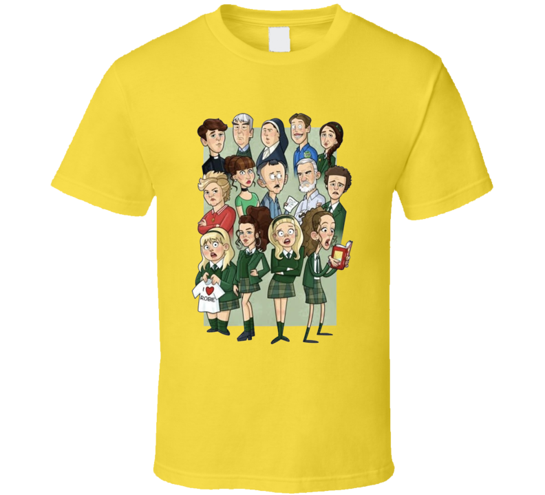 Derry Girls Cartoon Tv Series Fan T Shirt